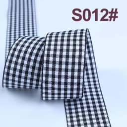 5Yards/Roll Plaid Ribbons Grosgrain Ribbon Gift Wrapping Polyester Ribbon Handmade DIY Bow Wedding Party Home Decor