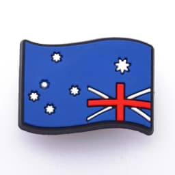 Country Different Flag Shoes Charms Designs SOFT Shoes Decoration Charms Soft PVC Shoe Accessories For Clog