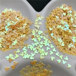 30g/Lot 4mm Mouse Head Loose Sequins Glitter Paillettes For DIY Nail Craft, Craft Making, Wedding Decoration Confetti Wholesale