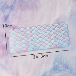 Crown Mermaid Fish Tail Ocean World Girl Cake Topper Birthday Dessert Decoration for Children's Day Party Supplies Lovely Gift