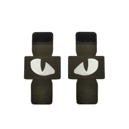 Cat Another Eyes on You Emboridery Patch Military Cap Backpack WOLLE Accessory Glow in Dark Tactical Decorative Patches