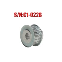Aluminum alloy synchronous gear S/N C1-022 Timing Pulley Motor belt gear drive wheel for SIEG Lathe C1