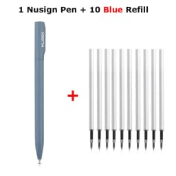 Nusign Gel Pen Neutral Pens Pучка Caneta Rotary Switch Smooth 0.5MM Black Ink Writing for Office School Cute Stationery