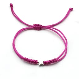 Silver Color Five Pointed Star Women Bracelet Handmade Braid Simple Adjustable Red String Charm Bracelets for Women Girl Jewelry