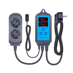 INKBIRD IHC-200/IHC-200-Wifi Humidity Controller Smart App Control Dual Digital Display Hygrometer Socket with High Low Alarm