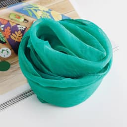 Korean Solid Color Chiffon Square Silk Scarf 70x70CM Summer Sunscreen Thin Transparent Gauze Neck Protection Woman's Shawl P71