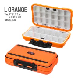 Waterproof Fishing Tackle Box Hooks Lures Accessories Box For Fishing Tool Storage Box Doublex Sided Carp Fishing Goods Boxes