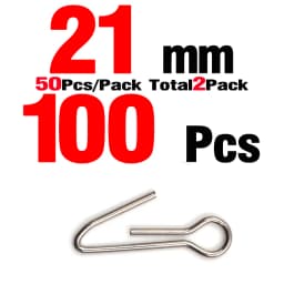 MNFT 100Pcs 304 Stainless Steel Soft Bait Hook Needle Fishing Sinker Weight Loops Head Lead Accessories Centering Pins