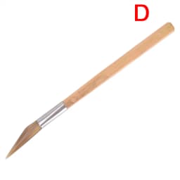 1Pcs Agate Burnisher Polishing Knife Edge With Bamboo Handle Jewelry Making Tools