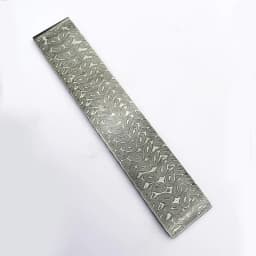 New Pattern VG10 Sandwich Damascus Steel for DIY Exquisite Knife Making Stainless Steel Knife Blade Blank Has Been HeatTreatment