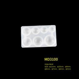 DIY Crystal Eye Silicone Mold For Doll Round Eye Mold For Resin Jewelry Making Mould