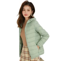 New Fashion Ultra Light 90% Down Jacket Soft Matte Fabric Winter Feather Jacket Warm Coat Hooded Parka Female Portable S-4XL