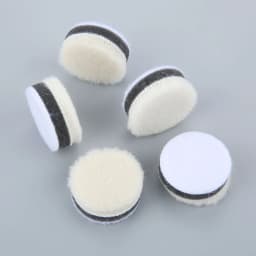 30Pcs 1 Inch Wool Polishing Pads For Car Polisher Or Glass Buffing Cleaning Tool Polishing Buffing Pad Woollen Polishing