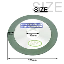 Diamond Grinding Wheel 100mm/125mm/150mm Circle Cutting Discs Grit 150-400 For Tungsten Steel Milling Cutter Sharpener Grinder
