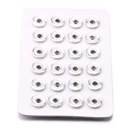 2022 New High Quality Snap Jewelry Display Board Fit 18mm Snap Buttons Jewelry Black Flannel PVC Snap Display Holder