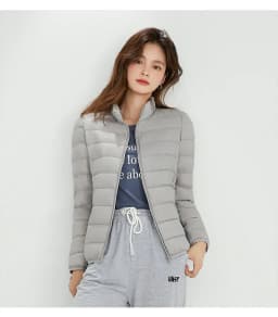 Women White Duck Down Jacket Winter Fall Female Ultra Light Down Jackets Slim Solid Long Sleeve Parkas Candy Color Zip Coat