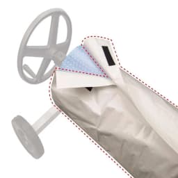 Swimming Pool Cover Outdoor Dustproof Waterproof UV Protective Pool Solar Roller Reel Protective Cover Solar Blanket Pool Tool