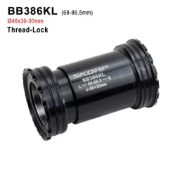 MTB Road Bike Bottom Brackets BB30 BSA30 PF30 BB386 46/42x22 24 30mm Sealed Bearing Mountain Bicycle BB Sets Central Axis
