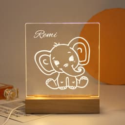 Drop Shipping Personalized Nightlight USB LED Customized Name 3D Lamp Decoration Bedroom Toys Birthday For Baby Children Gift
