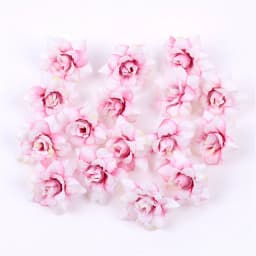 10/20/30Pcs Artificial Flowers Silk Rose Head For Home Decor Wedding Wall Decorations DIY Christmas Garland Scrapbooking Craft