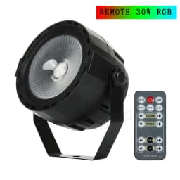 SHEHDS 1pcs LED 30W Par COB Light DMX512 for Dj Disco Wedding Concert Christmas Decoration Audience