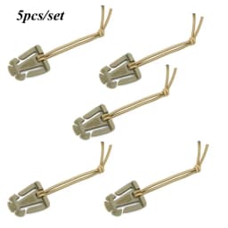 10pcs Tactical Gear Clip Molle Web Dominators for Backpack Straps Management Buckle Carabiner Clips Tube Strap MOlle Attachments