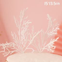 Crown Mermaid Fish Tail Ocean World Girl Cake Topper Birthday Dessert Decoration for Children's Day Party Supplies Lovely Gift