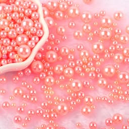 10g Random Mix 3-10mm No Hole ABS Imitation Pearl Bead For Vase Filler Makeup Brush For DIY Jewelry Making Decor F0912