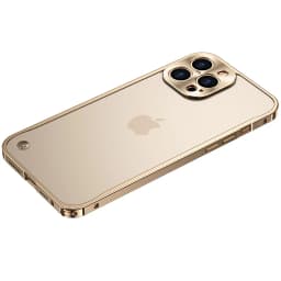 Metal Phone Case For IPhone 12 13 14 15 16 17 Pro Max Cover 16Plus Magnetic Aluminum Frame Phone Shell For IPHON 16 17 Pro Max