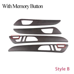 For Mercedes benz ML GLE GL Class GLS 320 400 Car Styling ABS Carbon Fiber Interior Door Decoration Panel Cover Trim Accessories