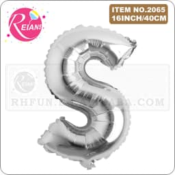 16 Inch Silver Alphabet Number Letters Balloons Birthday Party Decorations Kids Foil Balloon New Year Party Wedding Decoration