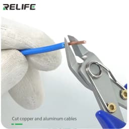 RL0001 Precision Cutting Pliers Cutting Side Snips Nipper Hand Tools Electrical Wire Cable Cutters for Motherboard PCB Wire Cut