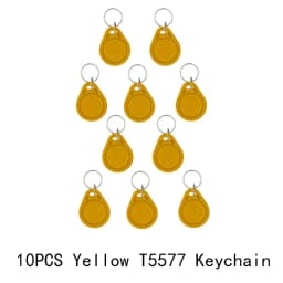 5PCS T5577 Smart Chip Tag 125Khz Rewriteable Copy Badge EM4305 Copier Keychain RFID Duplicator Proximity ID Clone Card