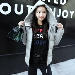 2026 Causal Ladies Padded Jacket Short Autumn Winter Wadded Jacket Women Hooded Short Coats Female Plus Size Parkas Overcoat