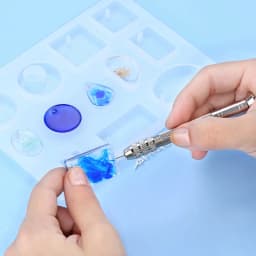 Mini Hand Resin Drill Pin Vise Drill Set Professional Quality Swivel Head Pin Vise Set for Epoxy Resin Jewelry Making DIY