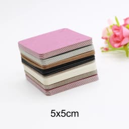 50pcs Earrings Necklaces Display Card Cardboard Earring Packaging Hang Tag Card Ear Studs White Paper Card Jewelry DIY Wholesale