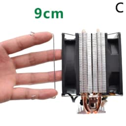1Pair CPU Radiator Fan Hook Fixed Bracket Fan Buckle Elastic Steel Fan Buckle
