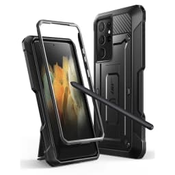 SUPCASE For Samsung Galaxy S21 Ultra Case 5G (2021 Release) UB Pro Full-Body Dual Layer Rugged Holster Kickstand with S Pen Slot