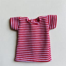 1pcs Blyth Doll Clothes, Pure Cotton Stripe T-Shirt for Azone OB24 Pullip Blyth 1/6 Doll Clothes Accessories for Dolls