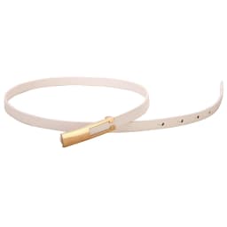 Classical Thin PU Leather Women Belts Gold Metal Buckle Waist Belt Luxury Black White Belt Waistband Dress Coat Jeans Straps