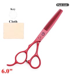 5.5 6.0 Hair Scissors For Left Hand Japan 440C Professional Hairdressing Barbers Cutting Set Thinning Shears Hairdresser B8001