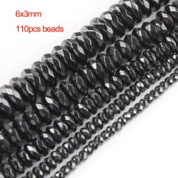 Natural Stone Hematite Beads Flat Round Disc Oval Heart Square Circle Loose Spacer Beads For Necklace Bracelet Making
