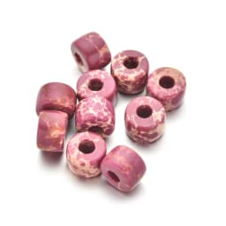 10pcs/lots Set Rainbow Color Glass Stone Beads Drum Bead DIY Bracelets Necklaces for Women Girl Family Gifts Making Jewelry