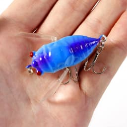 1pcs Simulation Cicada Hard Fake Bait Fishing Lure 5cm 6g Bionic Iscas Artificial Wobblers Crankbait Pesca Insect Pike Tackle