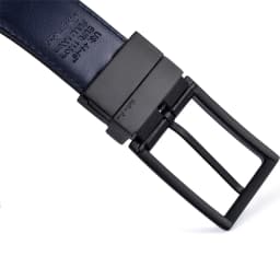 1Pcs Men's Leather Reversible Belt - Classic & Fashion Designs Two in One Belts With Rotated Buckle Ceinture Size 75-160cm