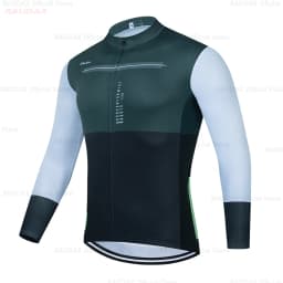 RAUDAX 2026 Mens Long Sleeve Cycling Jersey Mtb Cycling Clothing Breathable Bicycle Maillot Ropa Ciclismo Sportwear Bike Clothes
