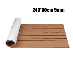 Self-Adhesive Foam Teak Decking EVA Foam Marine Flooring Faux Boat Decking Sheet Accessories Marine 600x2400x5mm