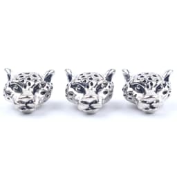 10pcs Antique Owl Lion Buddha Leopard Head Spacer Beads Charm DIY Bracelets Necklace Beads for Jewelry Making Accessories
