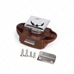 5PCS KAK Camper Car Push Lock 26mm RV Caravan Boat Motor Home Cabinet Drawer Lock Keyless Push Button Latch Furniture Hardware