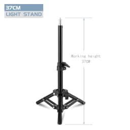 37/68/100/150/190cm Photography Studio Adjustable Light Stand Portable Tripod Stand With 1/4 Screw Head For Flash Photo Studio